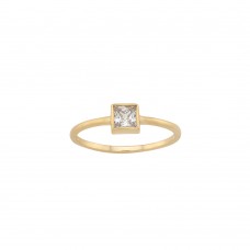 Δαχτυλίδι Σε Κίτρινο Χρυσό 14K Aloro (RI154 - ΖΧ2180)